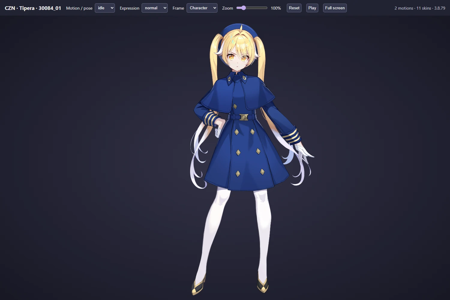 30084_01 · Tipera from Chaos Zero Nightmare