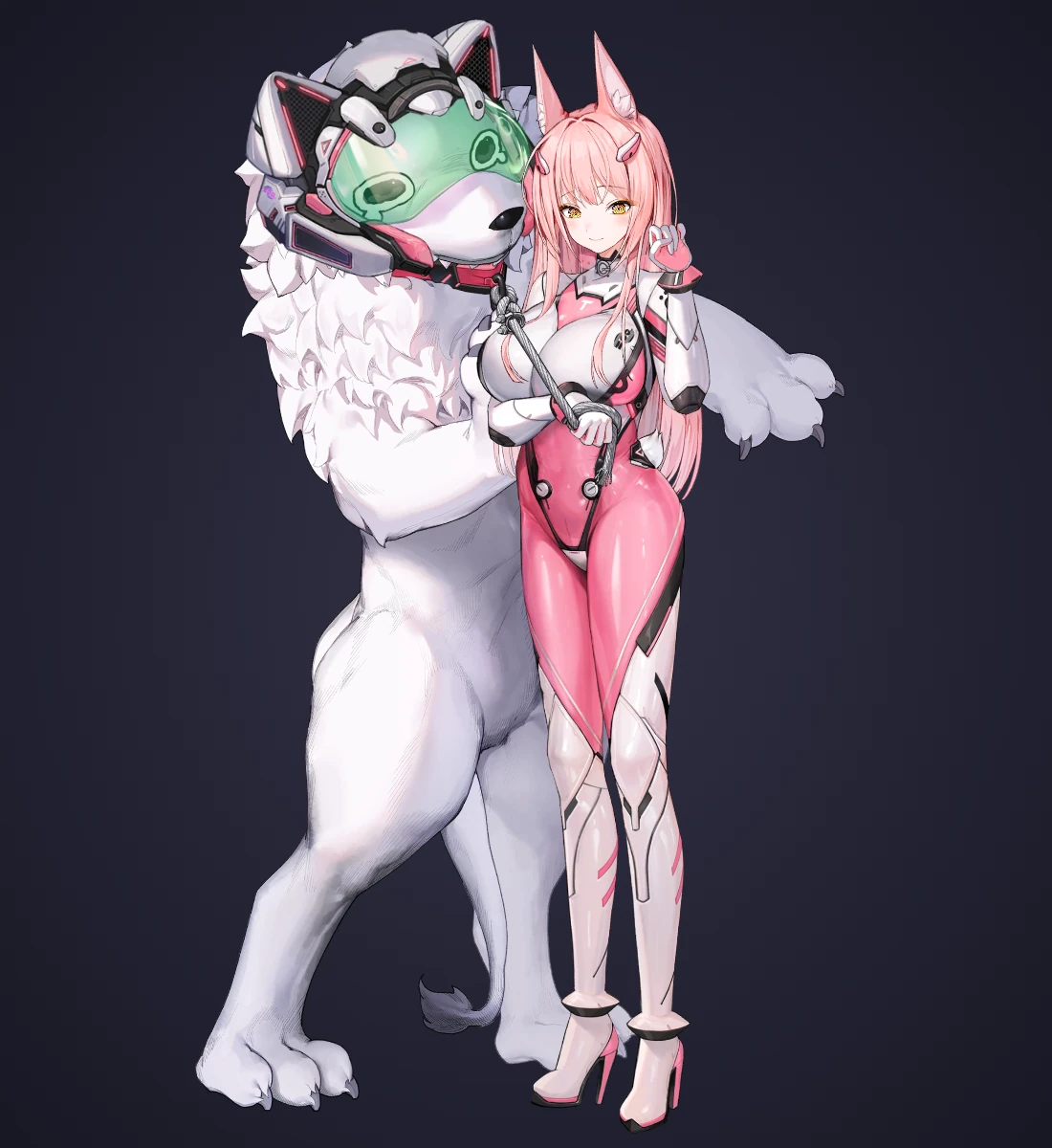 Zoo Keeper · Standing · Leona from NIKKE