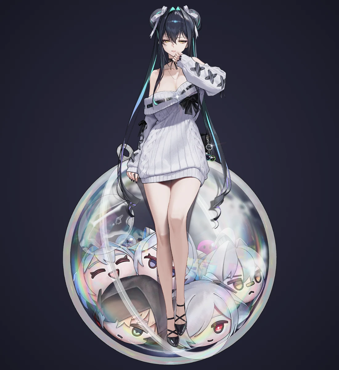 Beautiful Bubble · Standing · Little Mermaid from NIKKE