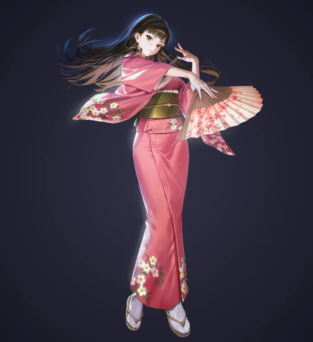 Amagi Inn Kimono · Standing · Yukiko from NIKKE