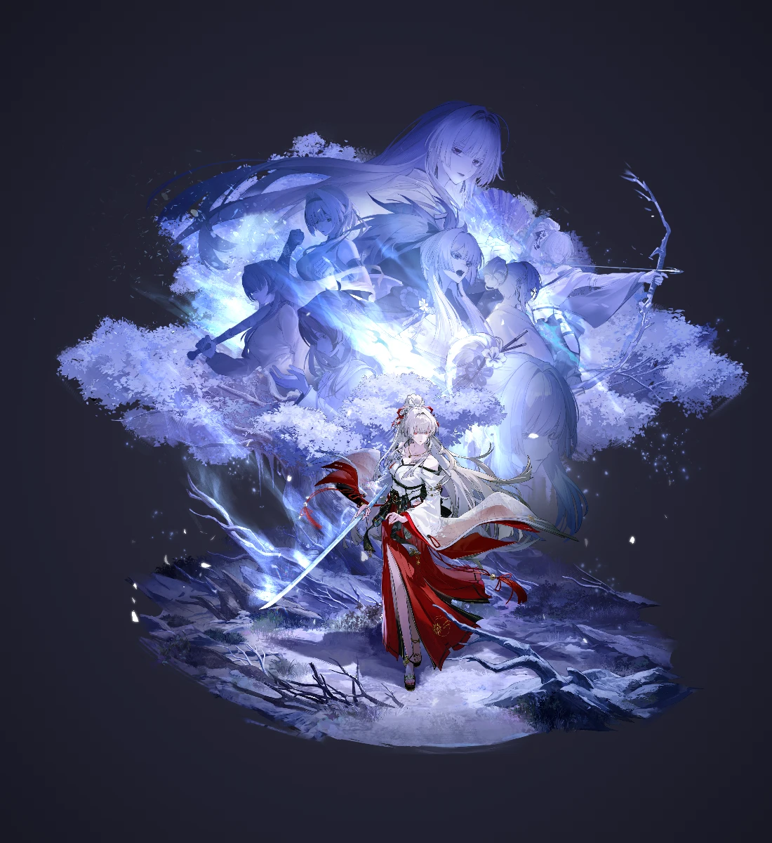 Summon artwork · Hiyuki from Wuthering Waves