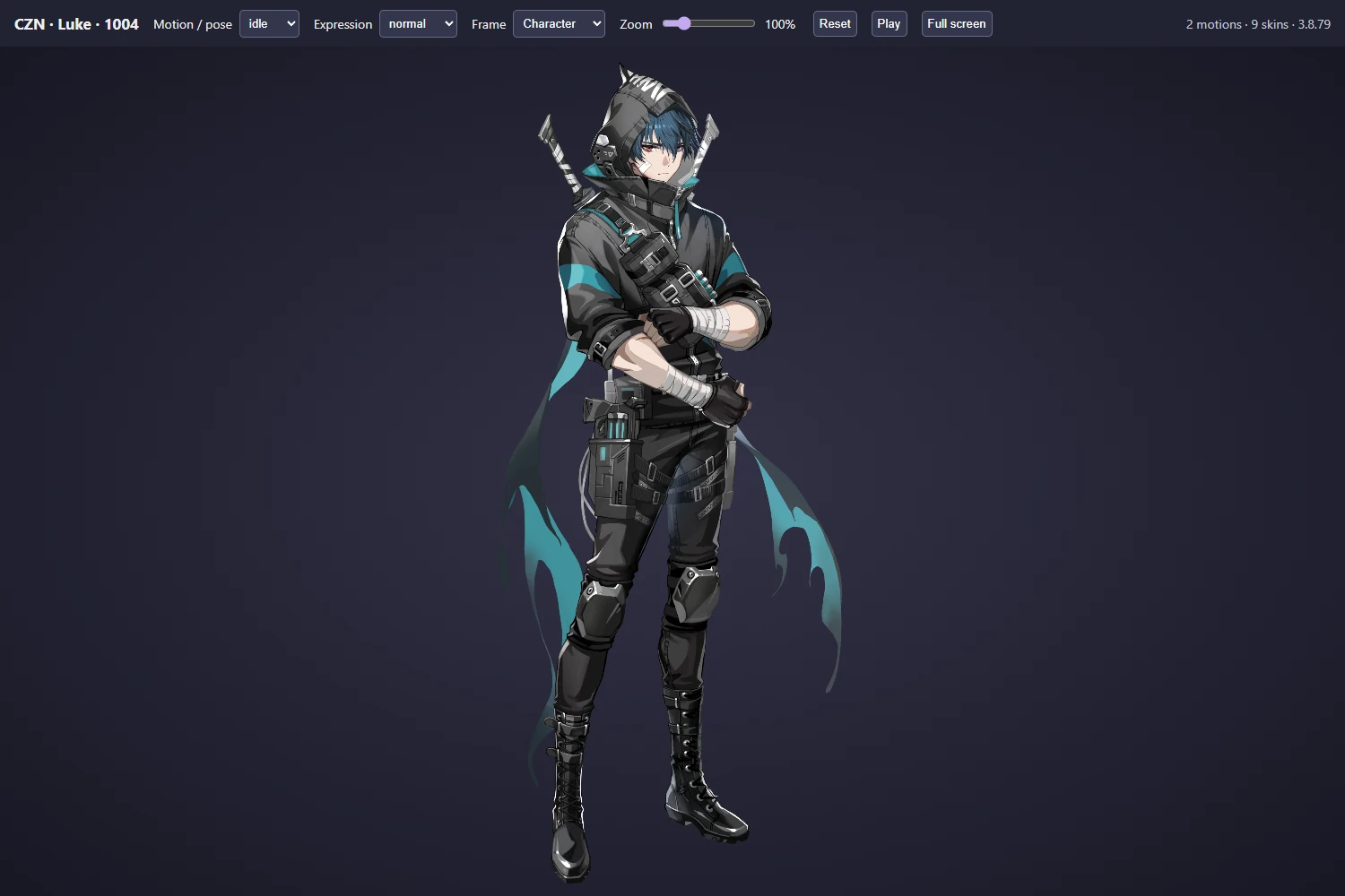 1004 · Luke from Chaos Zero Nightmare