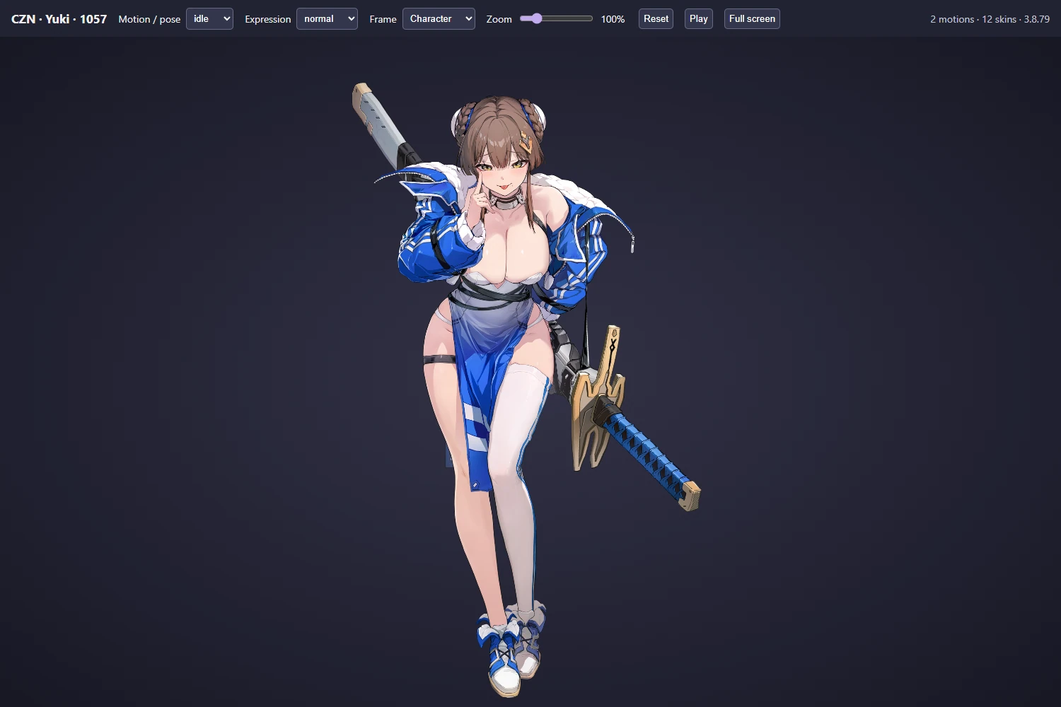 1057 · Yuki from Chaos Zero Nightmare