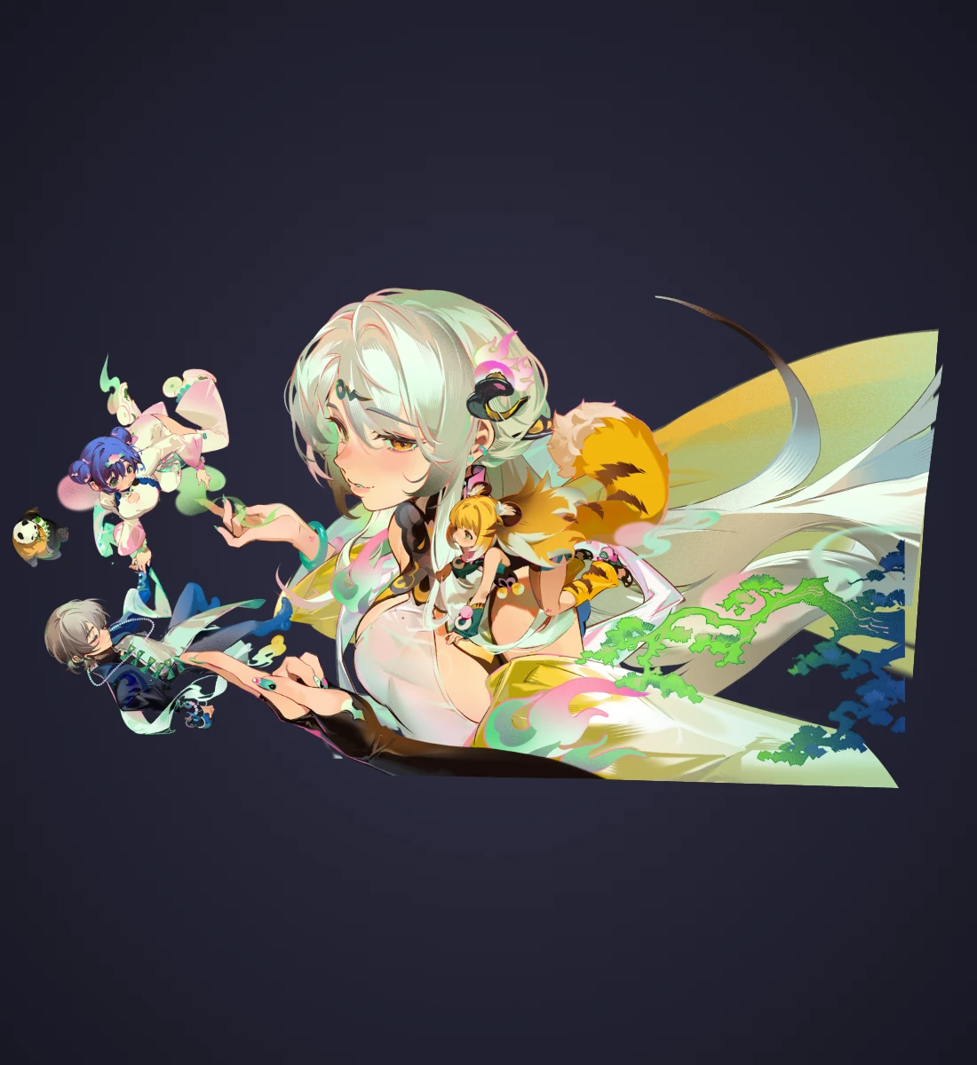 Season two ensemble · Scene collections from Zenless Zone Zero