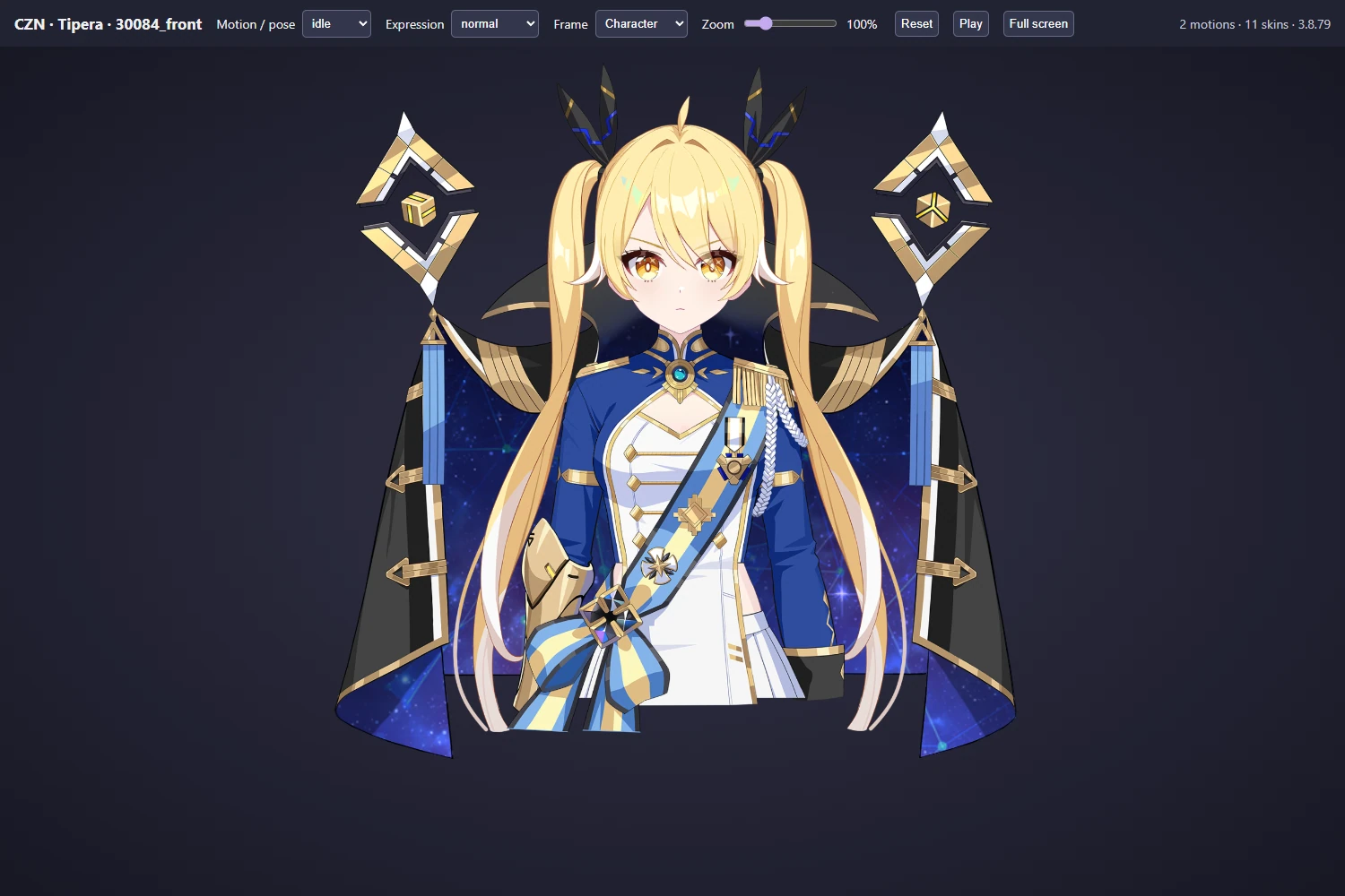 30084_front · Tipera from Chaos Zero Nightmare