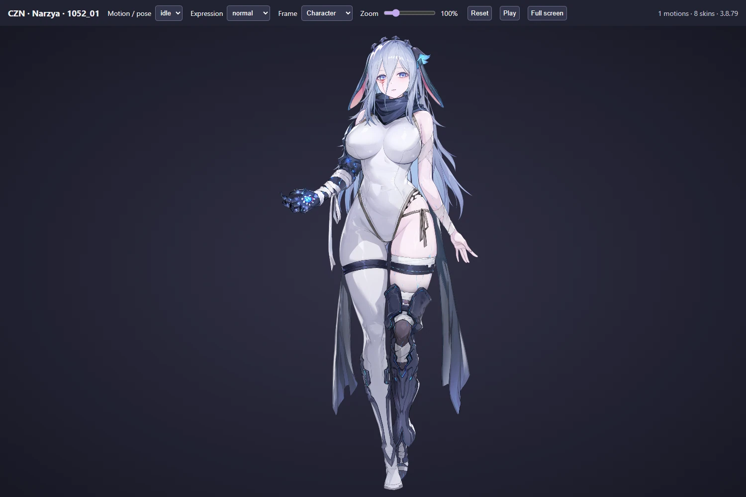 1052_01 · Narzya from Chaos Zero Nightmare