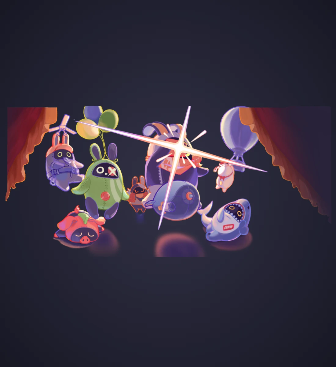 Party scene · Scene collections from Zenless Zone Zero