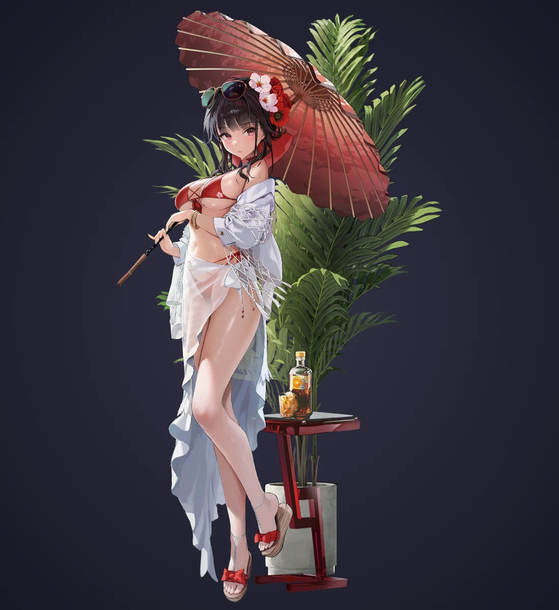 Default · Standing · Sakura: Bloom in Summer from NIKKE