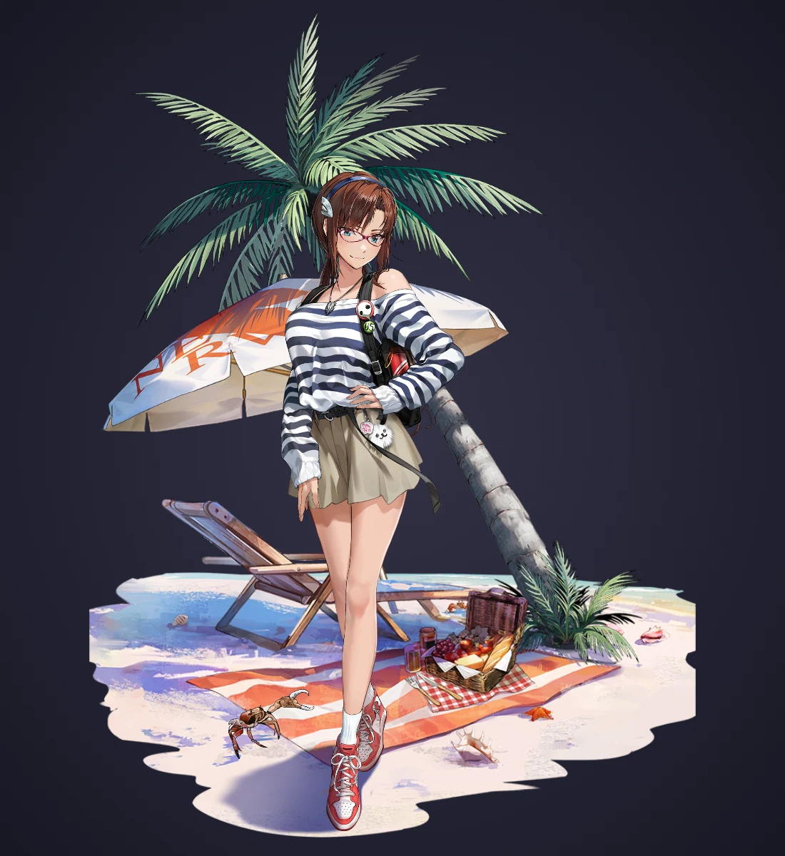 Leisure Travel · Standing · Mari from NIKKE