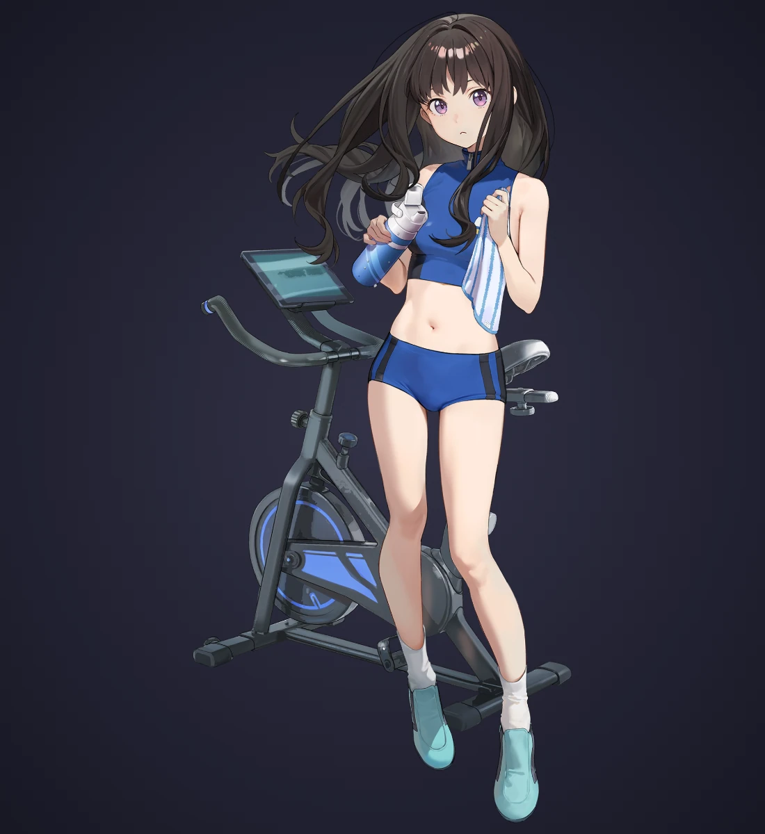 DA Training Wear (Second) · Standing · Takina from NIKKE