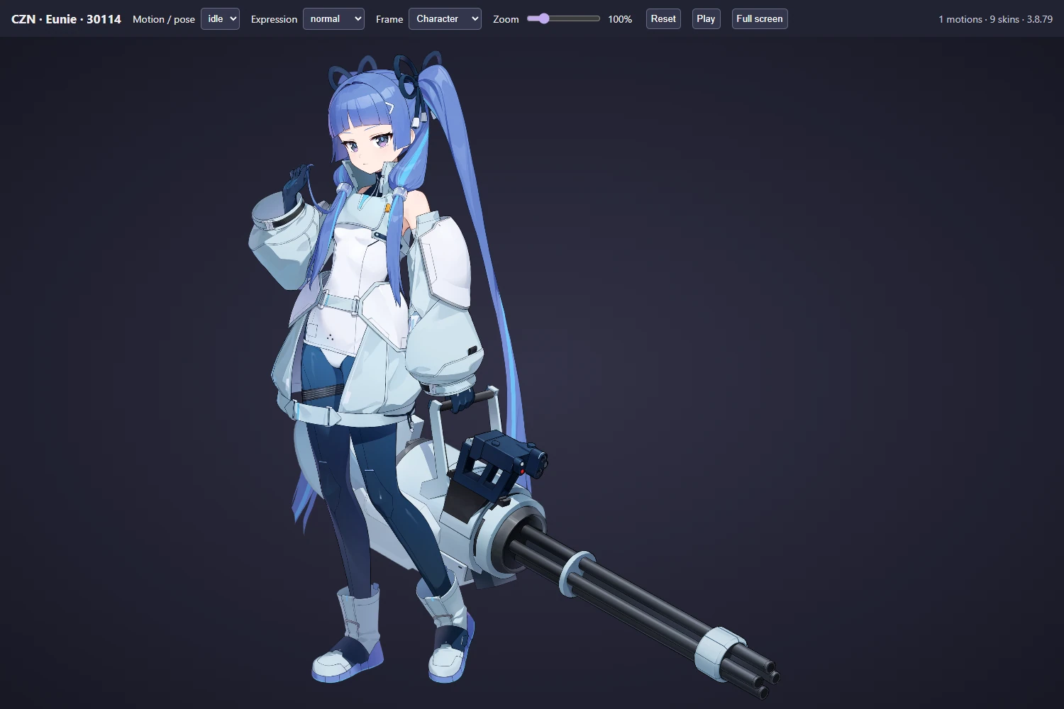 30114 · Eunie from Chaos Zero Nightmare