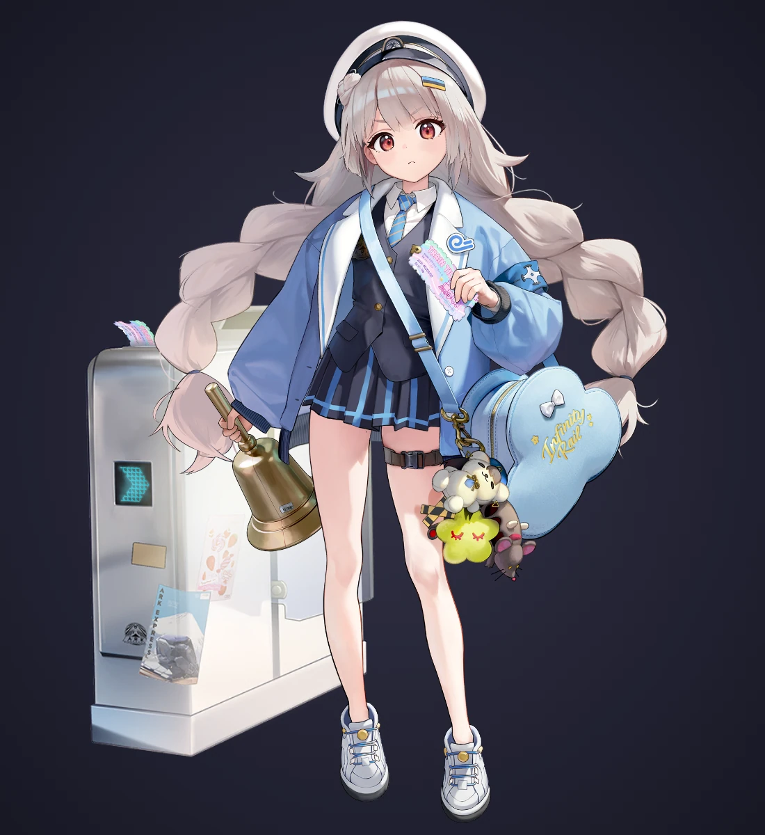 Soline: Frost Ticket · Default · Standing from NIKKE