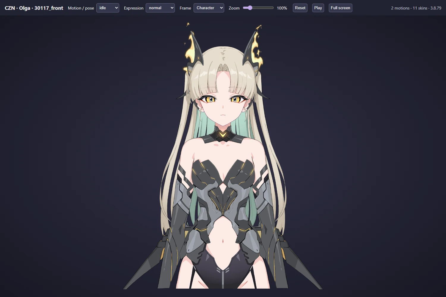 30117_front · Olga from Chaos Zero Nightmare