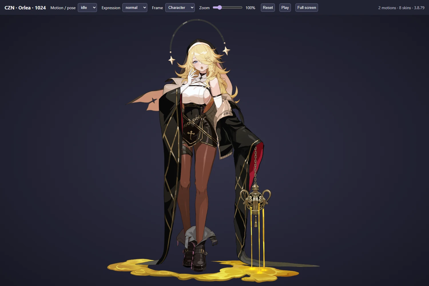 1024 · Orlea from Chaos Zero Nightmare