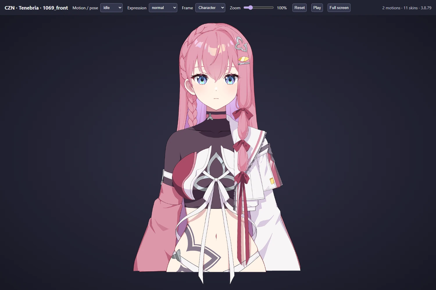 1069_front · Tenebria from Chaos Zero Nightmare
