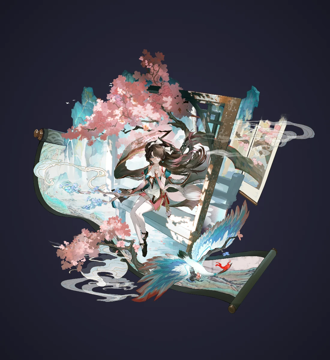 Summon artwork · Zhezhi from Wuthering Waves