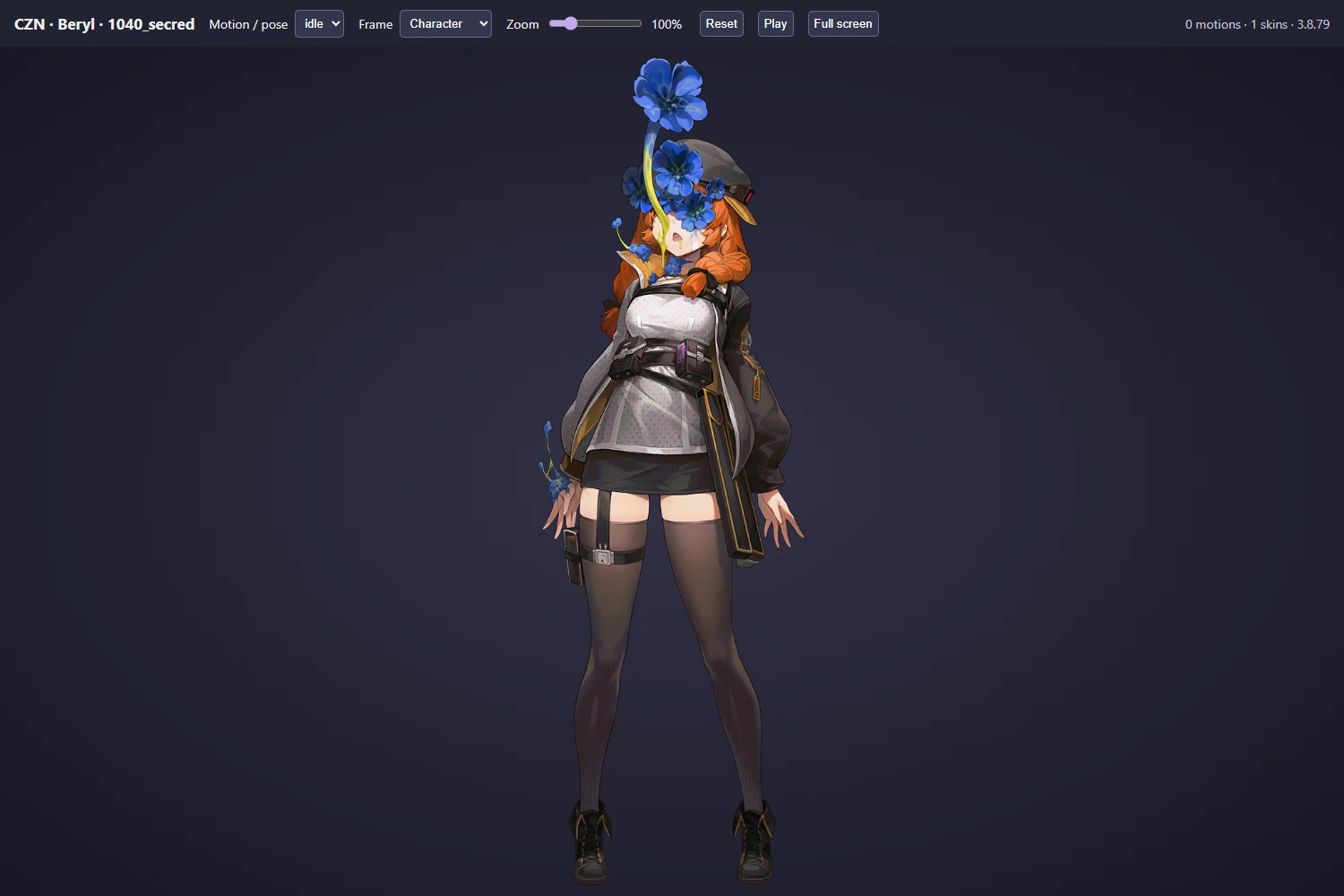 Beryl · 1040_secred from Chaos Zero Nightmare