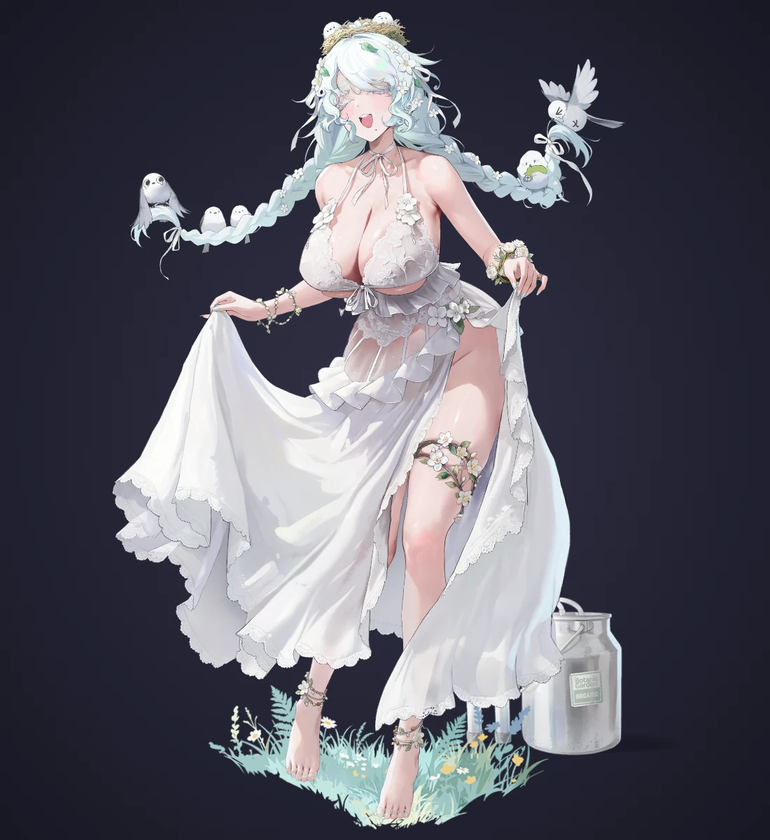 Natural White · Standing · Trina from NIKKE