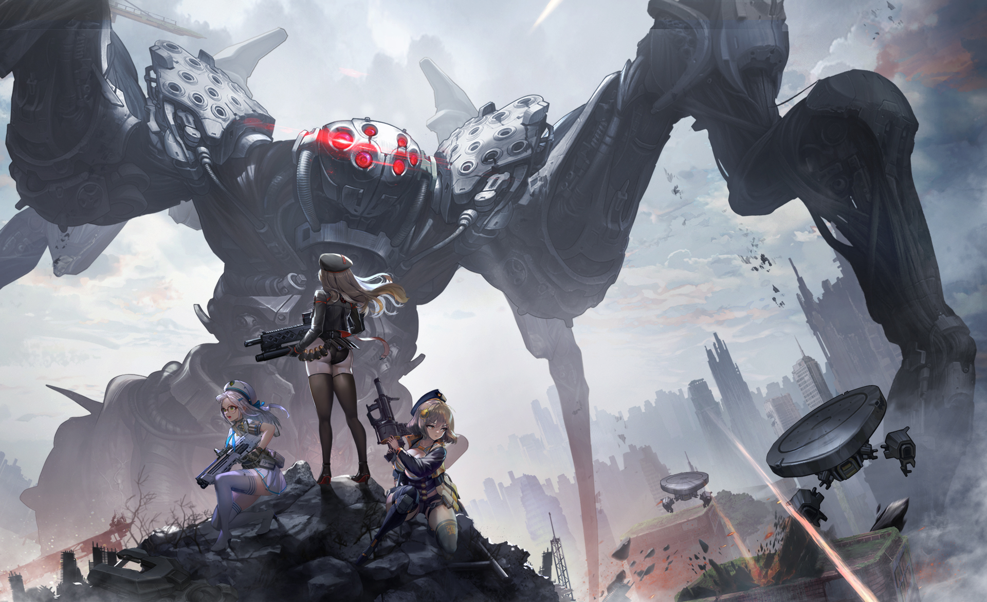 GODDESS OF VICTORY: NIKKE official key art